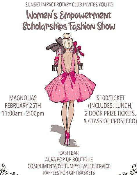 Women's Empowerment Scholarships Fashion Show