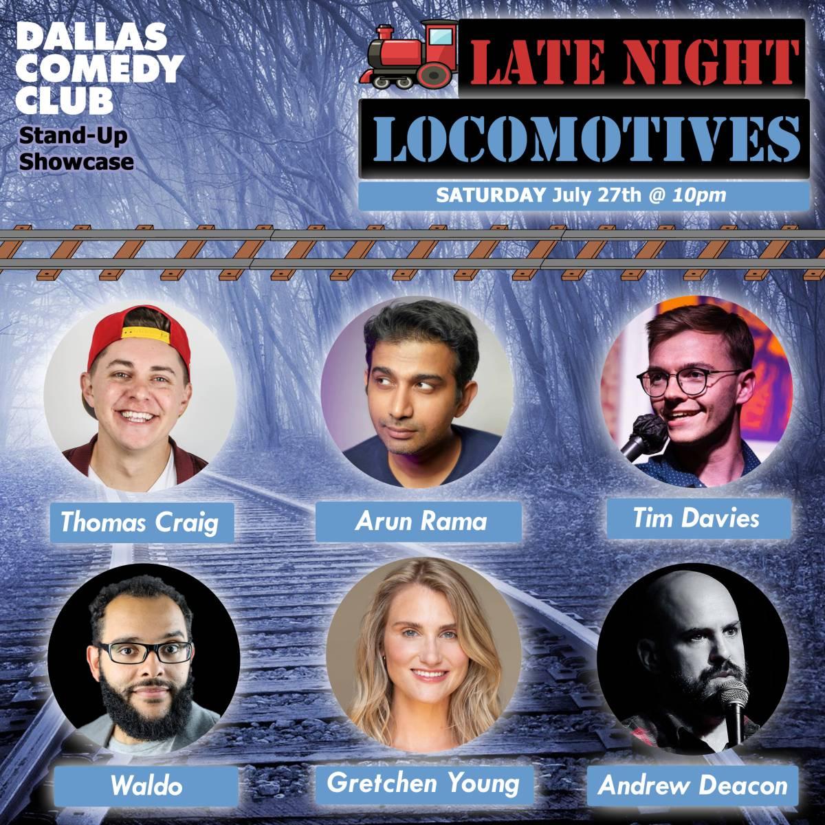 Late Night Locomotives - Stand-Up Comedy Show