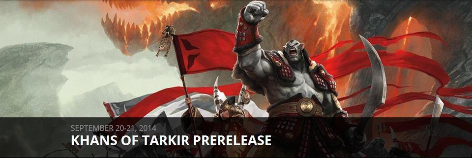 MTG Khans of Tarkir Prerelease