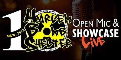 The Harlem Bomb Shelter LIVE OPEN MIC & SHOWCASE