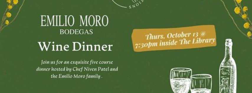 Library Libations Vol. IX - Emilio Moro Bodegas Wine Dinner