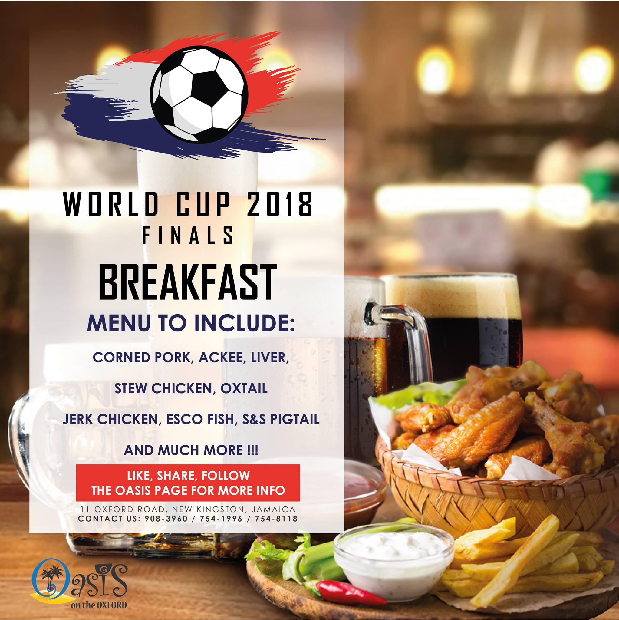 Oasis: World Cup Breakfast