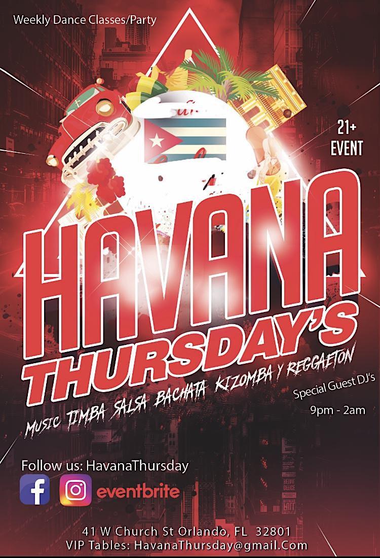 Havana Thursdays (Latin dancing)