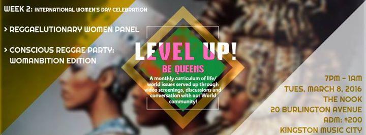 Level UP!: Revolutionary Women x Conscious Reggae Party