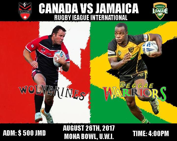 Canada VS Jamaica Rugy League