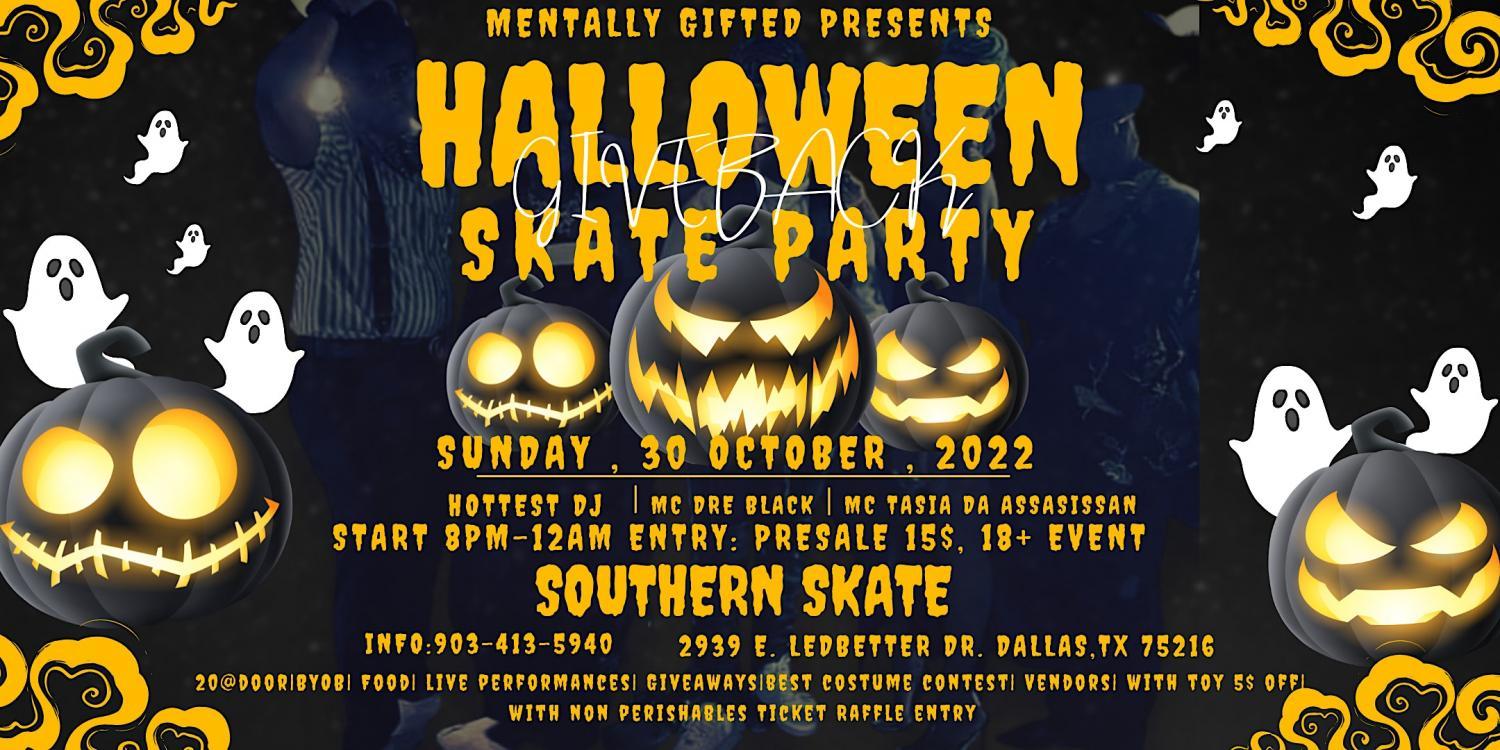 Halloween Giveback Skate Costume Party
Sun Oct 30, 8:00 PM - Mon Oct 31, 12:00 AM
in 9 days