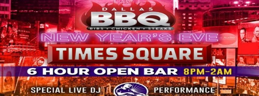 Dallas BBQ Times Square New Year's Eve