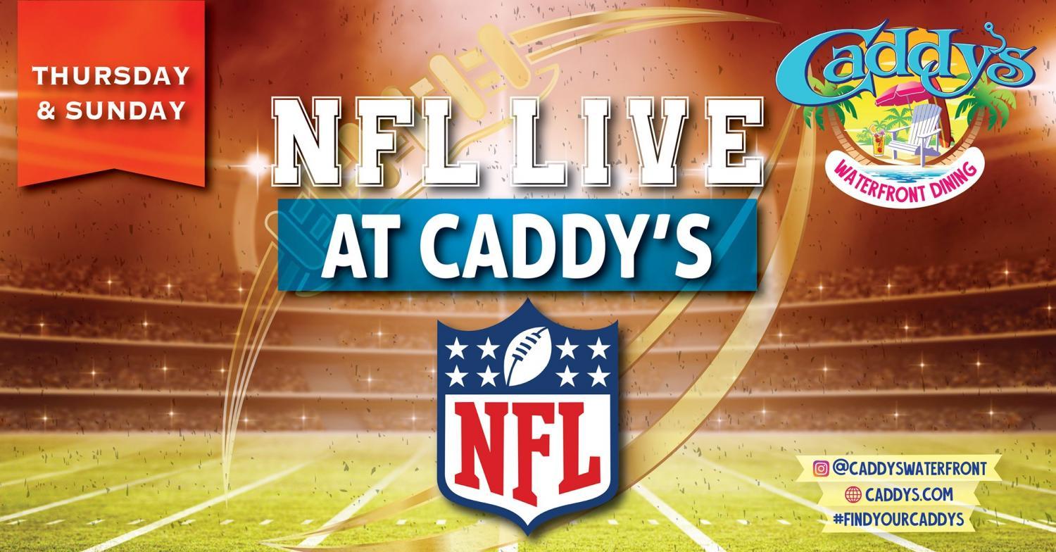 NFL at Caddy's Treasure Island 1/20