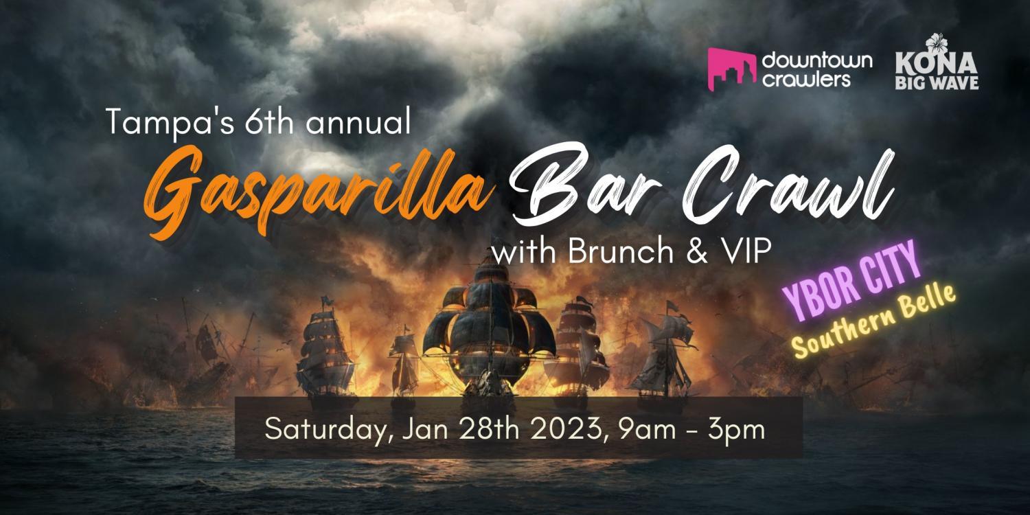 6th Annual Gasparilla Bar Crawl, Brunch & VIP - Tampa (Southern Belle)