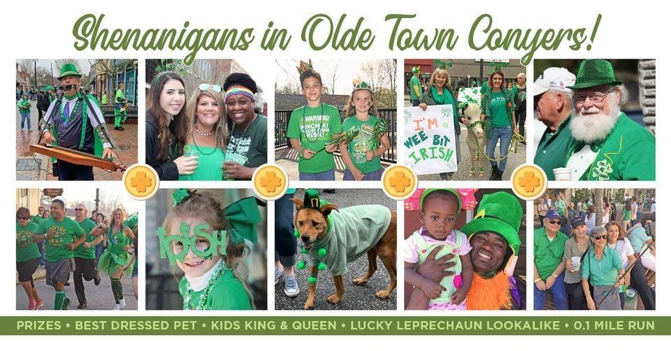 St. Patrick's Day Parade &amp; Shenanigans in Olde Town Conyers