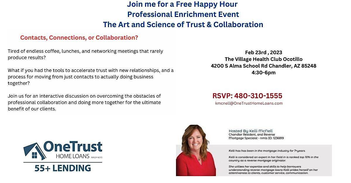 Professional Enrichment Event - HAPPY HOUR