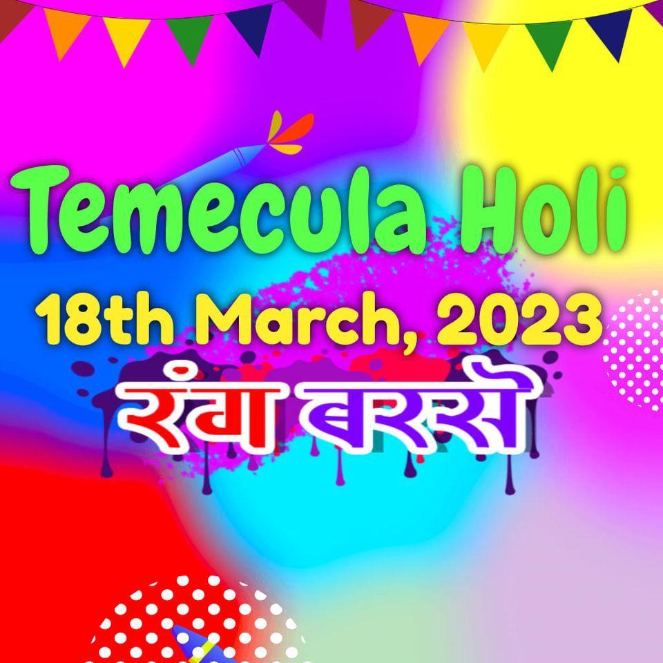 Temecula Holi