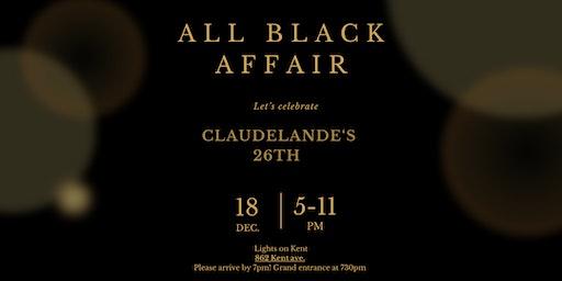 Claudelande's ALL Black Affair