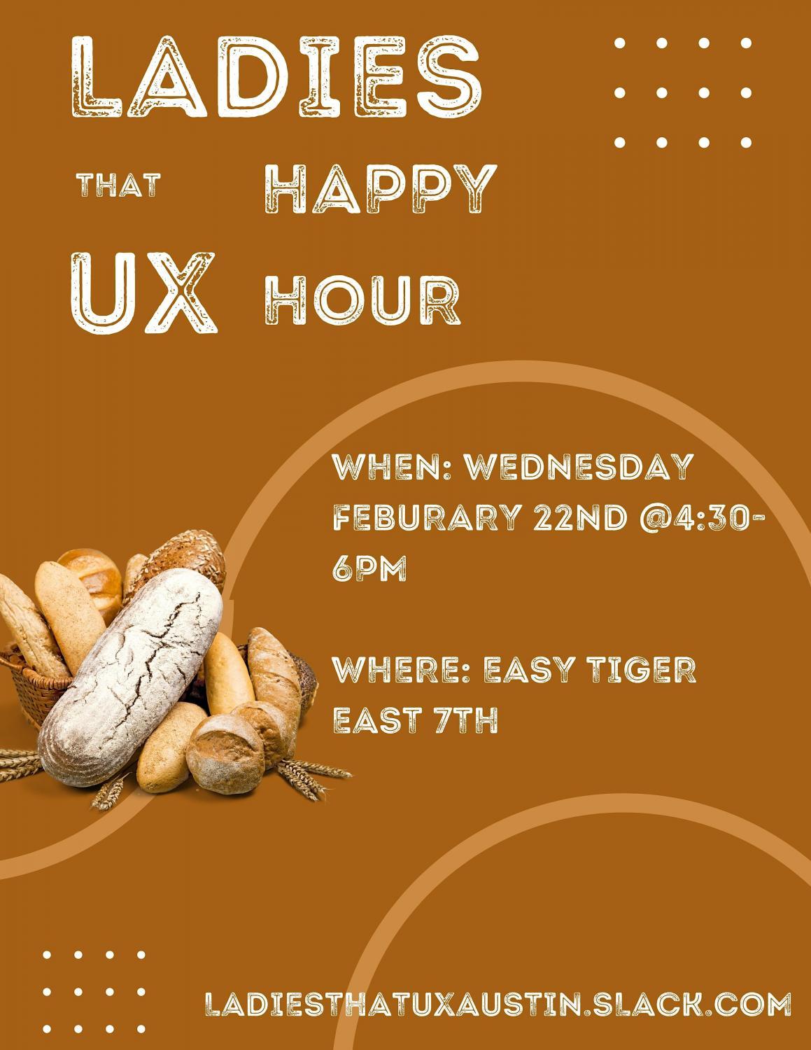 Ladies that UX Happy Hour!