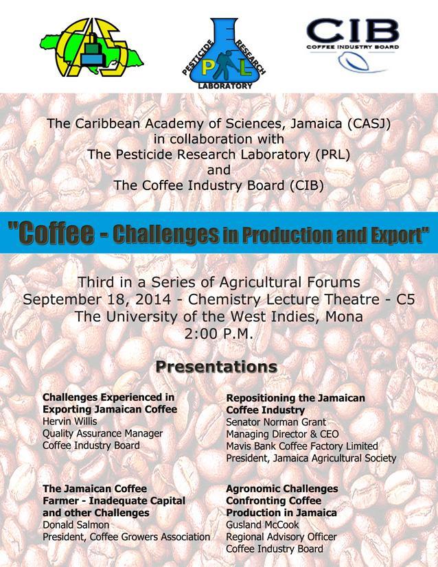 Agriculture Forum: "Coffee - Challenges in Production and Export"