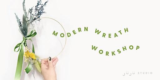 Modern Floral Wreath Making