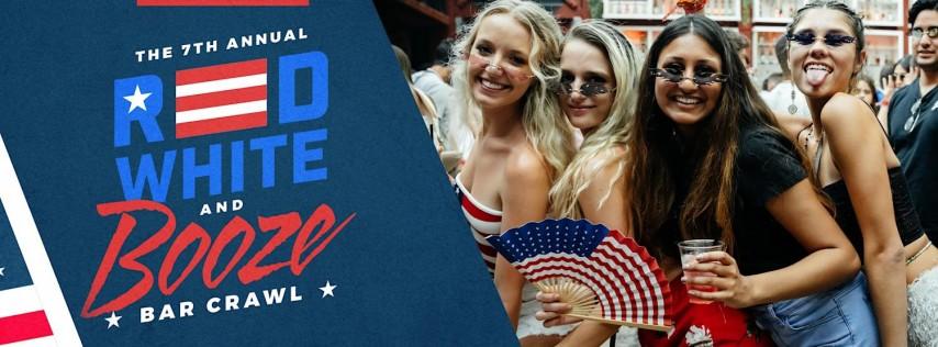 7th Annual Red, White, & Booze Bar Crawl in Brickell