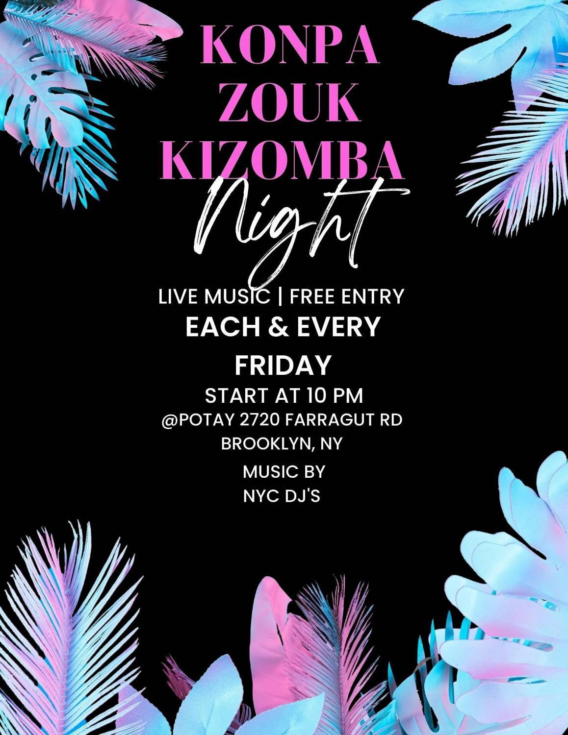 Konpa Zouk Kizomba Night