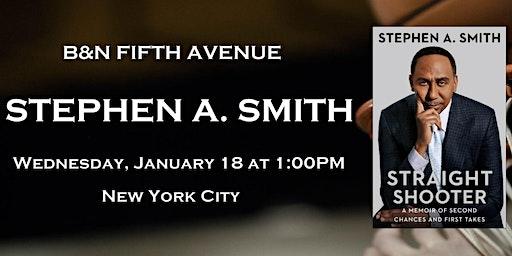 Book Signing with Stephen A. Smith for STRAIGHT SHOOTER at B&N-Fifth Ave NY