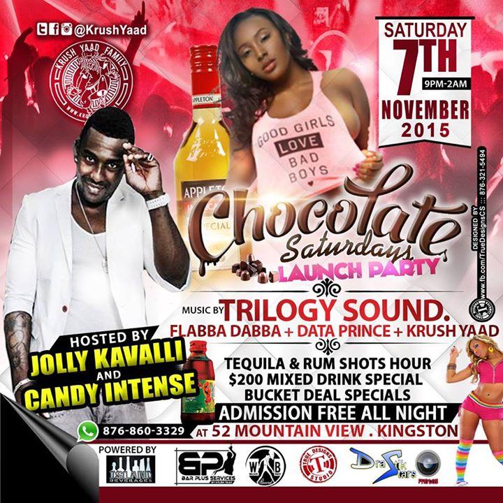 Chocolate Saturdays " The Launch Party"