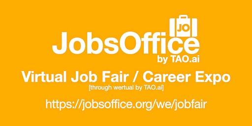 #JobsOffice Virtual Job Fair / Career Expo Event #New York