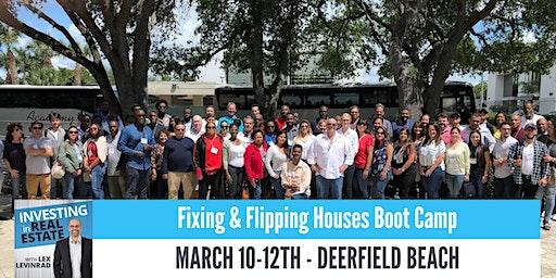 Fixing and Flipping Houses Boot Camp With Lex Levinrad