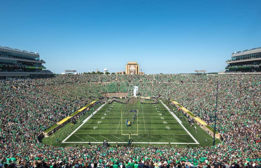 2024 Notre Dame Fighting Irish Football Season Tickets (Includes Tickets To All Regular Season Home Games)