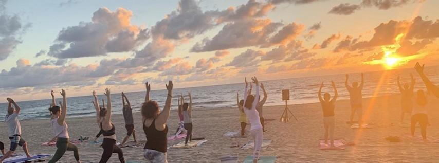 Sunrise Beach Yoga Delray Beach Every Sunday!