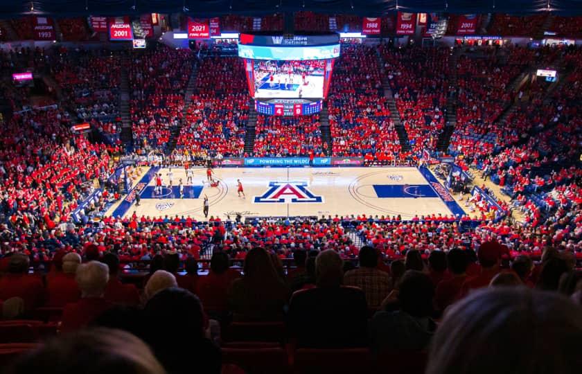 2023 Arizona Wildcats Basketball Tickets - Season Package (Includes Tickets for all Home Games)