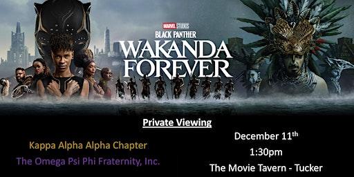 KAA Fatherhood Initiative Wakanda Forever Event