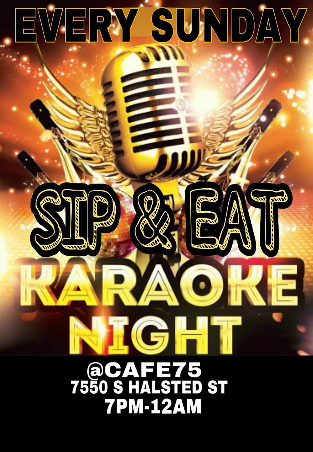 SIP & EAT KARAOKE