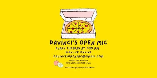 DaVinci's Open Mic