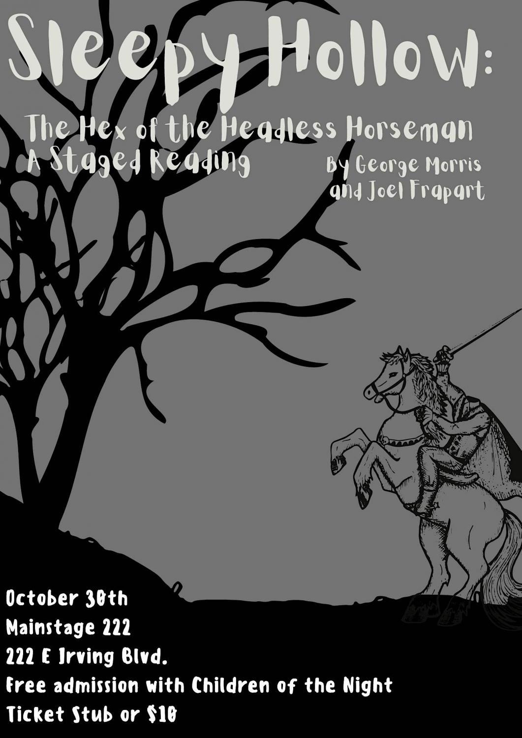 Sleepy Hollow; Hex of the Headless Horseman
Sun Oct 30, 7:00 PM - Sun Oct 30, 9:00 PM
in 9 days