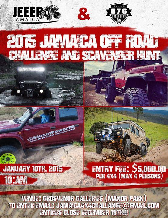 2015 Jamaica Off Road Challenge and Scavenger Hunt