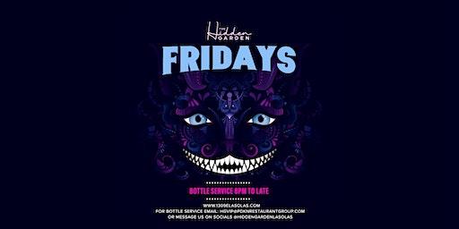 Friday at The Hidden Garden, an Alice in Wonderland  Rooftop Lounge