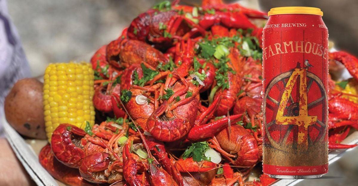 Roughhouse Crawfish Boil #1 and Real Ale Collab Release