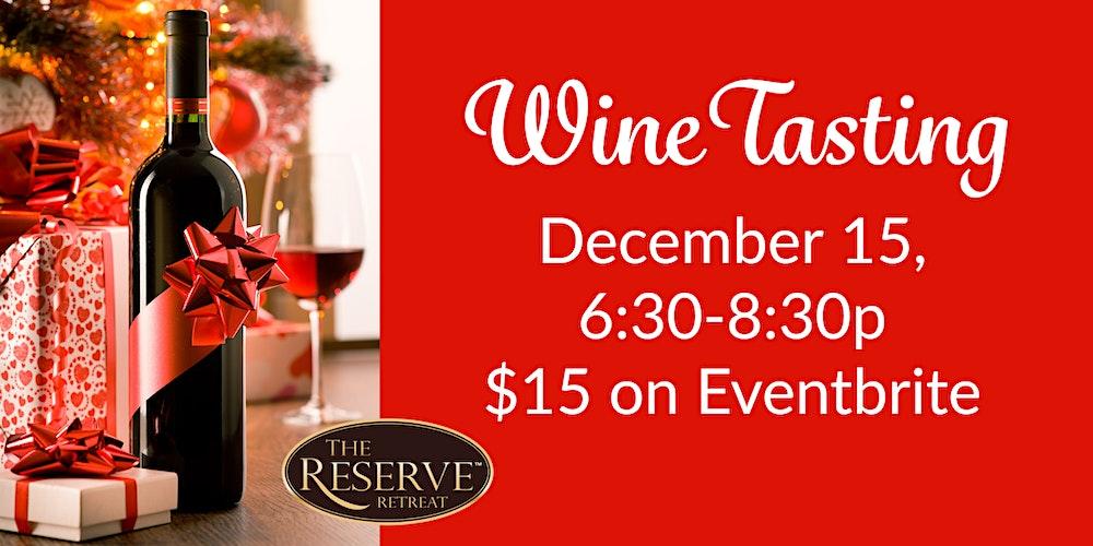 December Wine Tasting