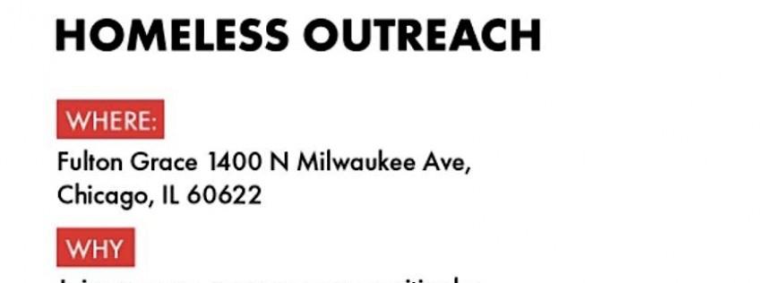 Homeless Outreach - Third Saturday of Every Month