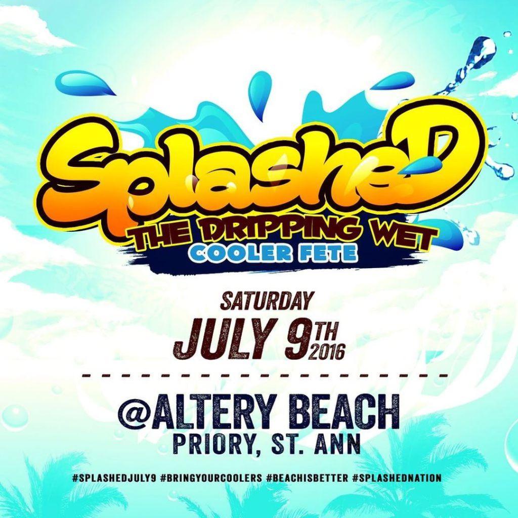 Splashed “The Dripping Wet Cooler Fete”