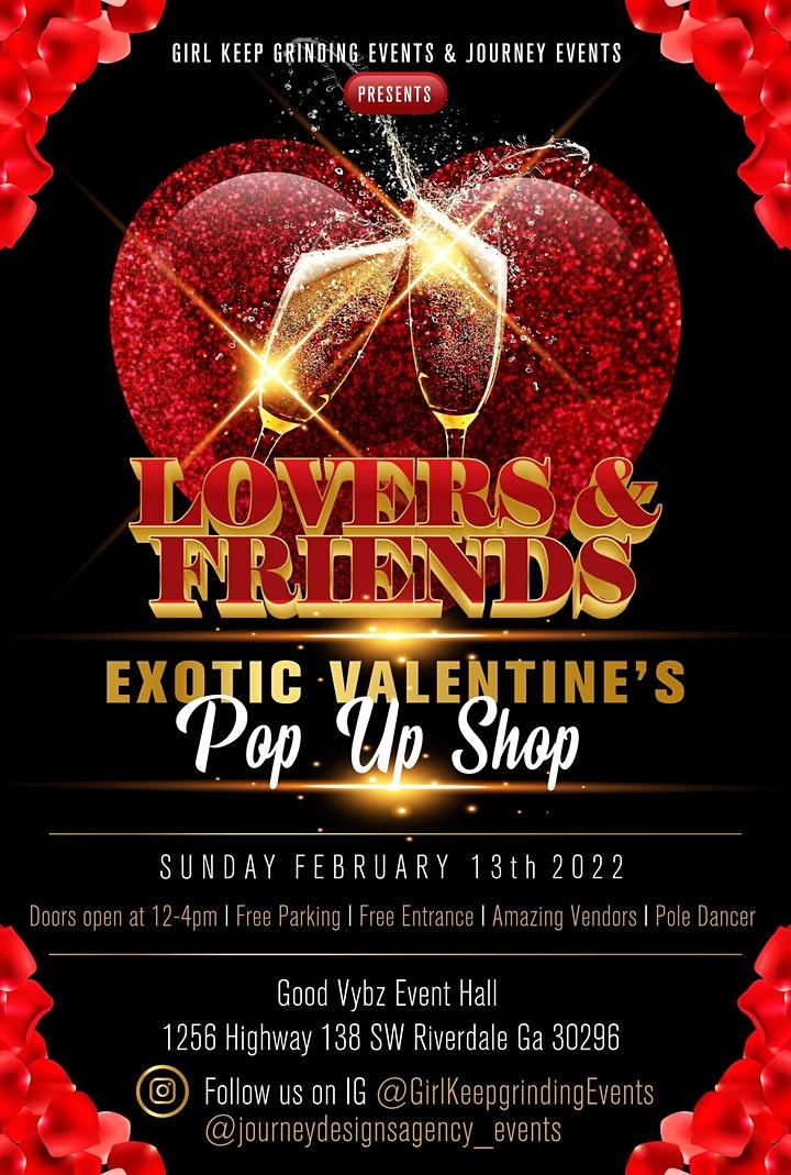 Lovers & Friends Exotic Valentines Day Pop Up Shop