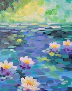 Waterlillies, Monet Style