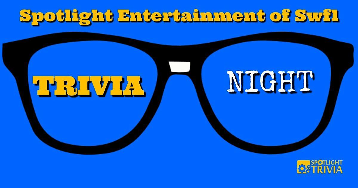 Tuesday Night Trivia
Tue Dec 27, 7:30 PM - Tue Dec 27, 9:30 PM
in 68 days