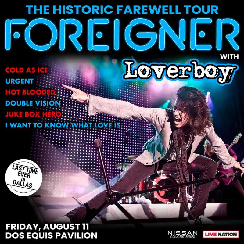 Foreigner - The Historic Farewell Tour