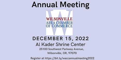 Wilsonville Area Chamber of Commerce Annual Meeting 12/15/2022