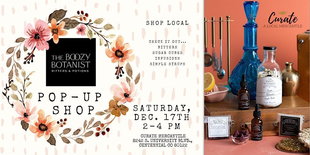 Boozy Botanist Pop-Up Shop