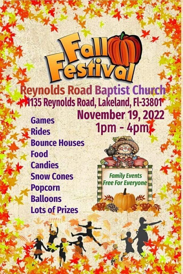 Reynolds Road Ministries Fall Festival