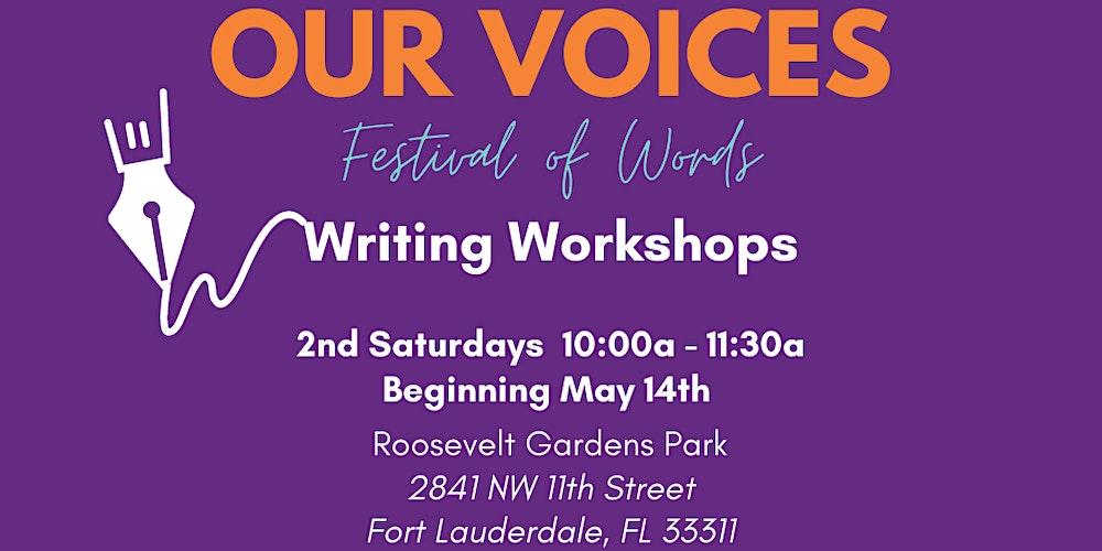 Our Voices - Writing Workshops