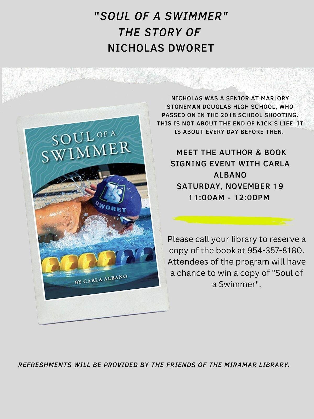 &quot;Soul of a Swimmer&quot; a life well-lived (In-Person) - Meet the Author &amp; Book