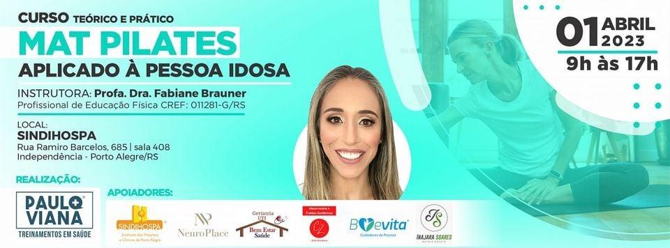 CURSO: MAT PILATES APLICADO À PESSOA IDOSA