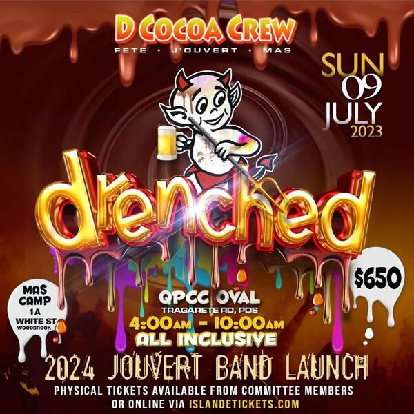 DRENCHED &#8211; Cocoa Devils Jouvert Launch 2024